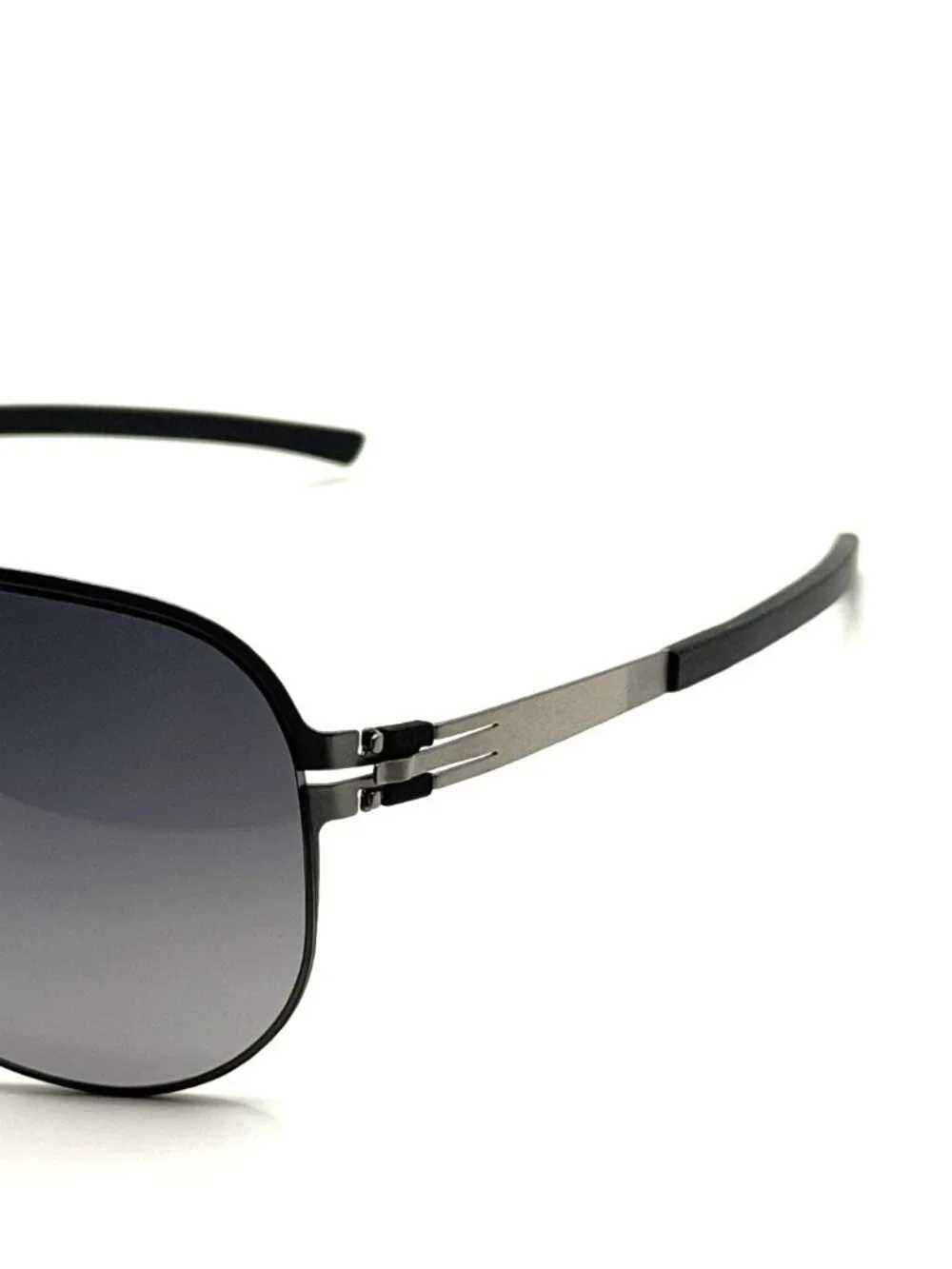 NEW IC! BERLIN T-24-16-6 CERAMIC MATT/GREY UNISEX SUNGLASSES 60MM 17 140